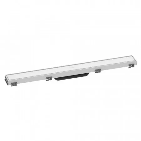 Hansgrohe RainDrain Match Element zewnętrzny odpływu ze stelażem o regulowanej wysokości 70 cm biały mat - 828884_O1