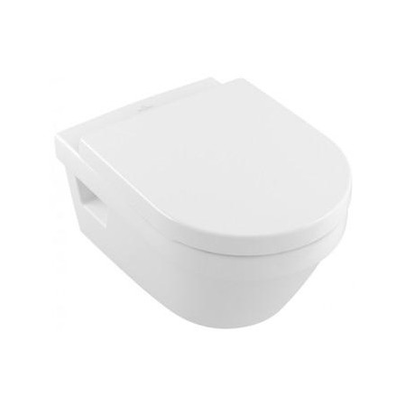 Villeroy & Boch Architectura miska WC wisząca bezrantowa, DirectFlush 370 x 530 mm Weiss Alpin AntiBac - 579992_O1