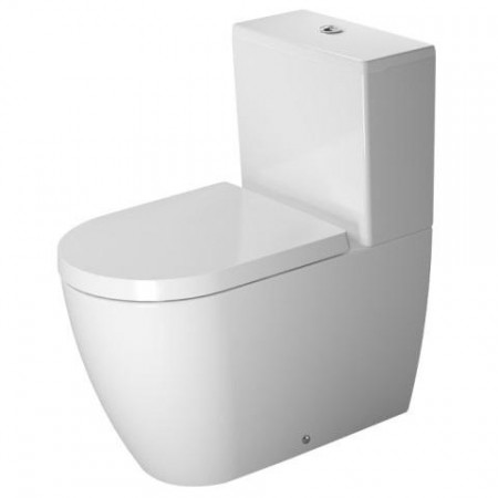 Duravit ME by Starck miska WC stojąca lejowa bez spłuczki 65x37, HygieneGlaze, biała