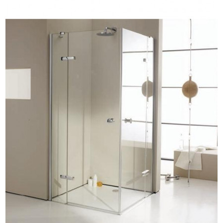 Huppe ENJOY elegance Drzwi prysznicowe 100x200 srebrny matowy
