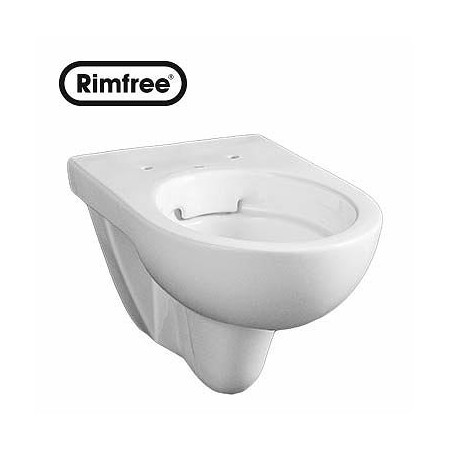 Koło Nova Pro miska WC wisząca owalna Rimfree