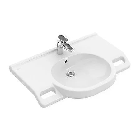 Villeroy & Boch ViCare Umywalka 800 x 550 mm Weiss Alpin CeramicPlus