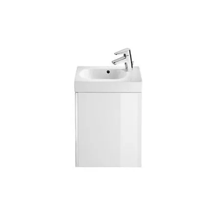 Roca Mini zestaw łazienkowy unik mini 45x25 cm (szafka + umywalka) white