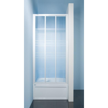Sanplast drzwi rozsuwane DTr-c-90-S biały W4 - 630902_O1