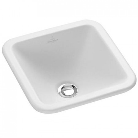 Villeroy & Boch Loop & Friends umywalka nablatowa, 405 x 405 mm, Weiss Alpin - 9051_O1