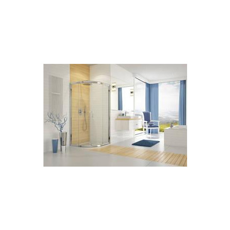 Sanplast kabina natryskowa KP4/TX5b-90-S srebrny bł. GY