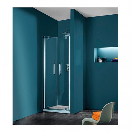 Huppe Refresh Drzwi prysznicowe 90 cm chrom eloxal - EXPO - 738840_O1
