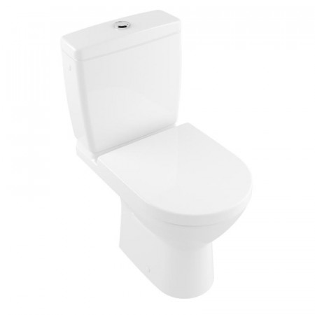 Villeroy & Boch O.novo Miska WC stojący kompaktu bezrant Compact Weiss Alpin