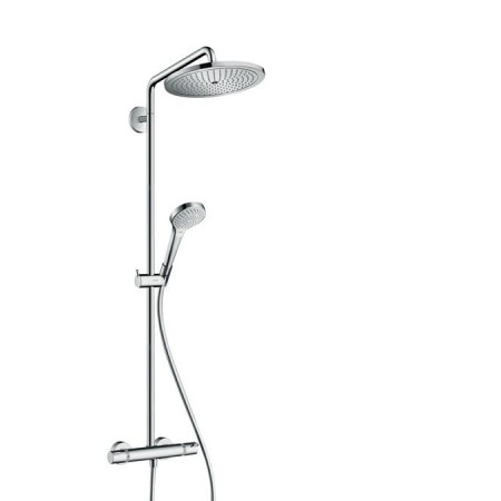 Hansgrohe Komplet prysznicowy z deszczownicą Croma Select S 280 1jet, EcoSmart 9 l/min