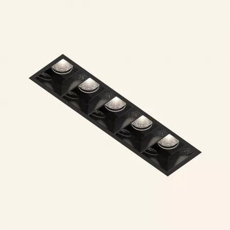 SHY GUY TRIMLESS LED, oprawa wpuszczana, kolor czarny