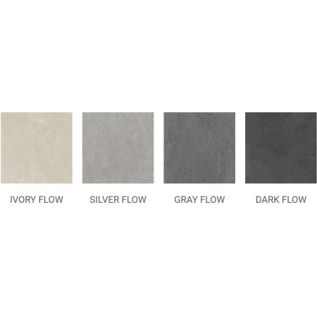 LEA Ceramiche WATERFALL gres pełny GRAY FLOW NAT. RETT. 35x120