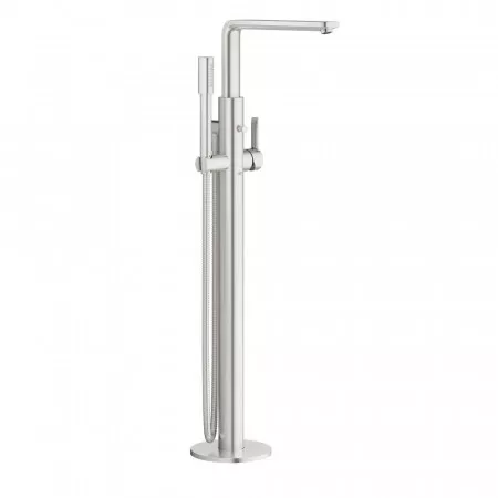 Grohe Lineare bateria wannowa stojąca podłogowa steel