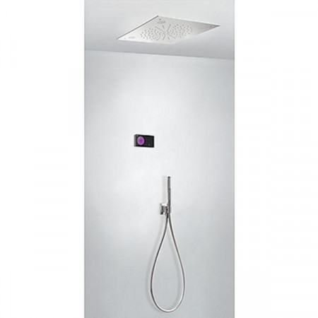 Tres Shower Technology kompletny zestaw prysznicowy podtynkowy termostatyczny elektroniczny 2-drożny chrom