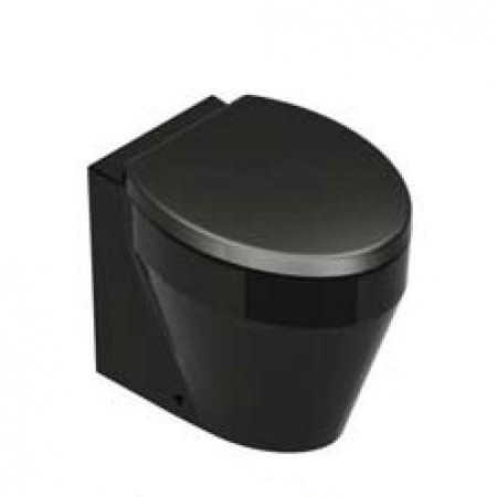 GSI Losanga BIG miska wisząca WC, 54 x 38,5 cm, czarny - 409990_O1