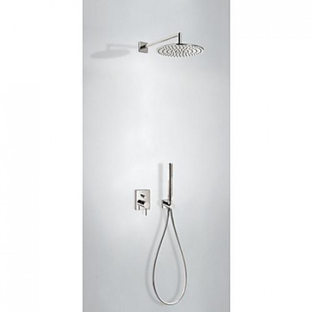 Tres Mono-Term kompletny zestaw prysznicowy podtynkowy deszczownica o 300 mm stalowy