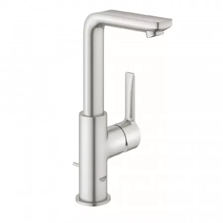 Grohe Lineare Bateria umywalkowa L z cięgłem stal nierdzewna