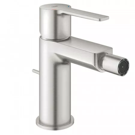 Grohe Lineare bateria bidetowa stojąca rozmiar S steel