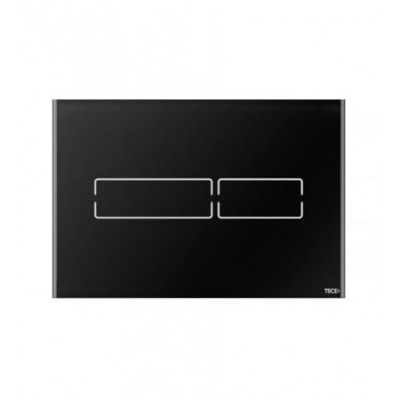 Tece Lux mini przycisk spłukujący elektroniczny do WC, szkło czarne