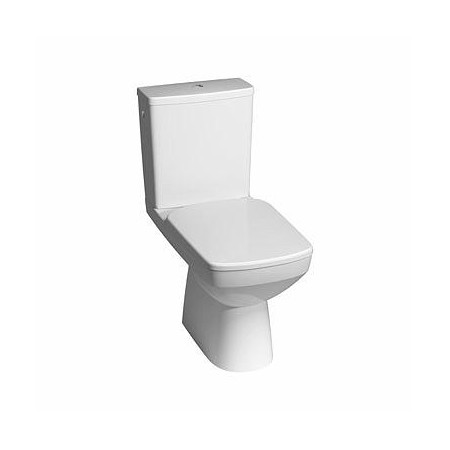 Koło Nova Pro miska WC kompaktowa lejowa prostokątna odpływ poziomy