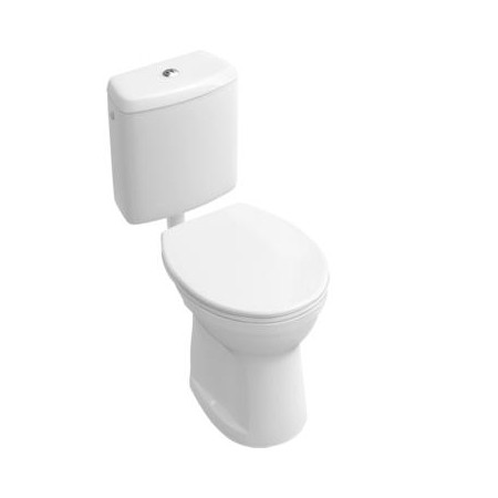 Villeroy & Boch O.novo miska WC stojąca lejowa 355 x 455 mm Weiss Alpin AntiBac - 580072_O1