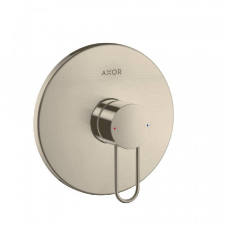 Axor Uno Jednouchwytowa bateria prysznicowa, montaż podtynkowy, element zewnętrzny, uchwyt Loop, nikiel