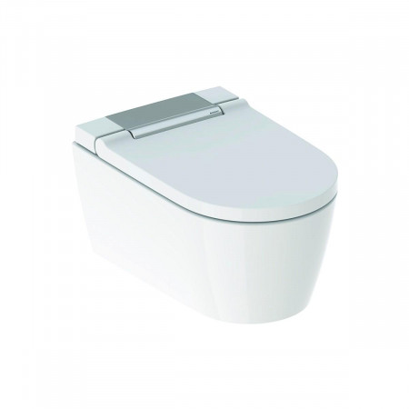 Geberit AquaClean Sela Urządzenie WC z funkcją higieny intymnej, wisząca miska WC, chrom