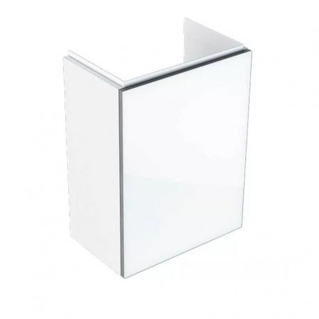 Geberit Acanto szafka podumywalkowa 45cm z jednymi drzwiami, syfon oszczędzający przestrzeń, biała