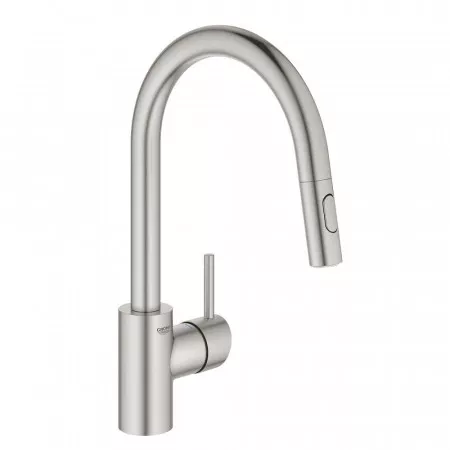Grohe Concetto bateria kuchenna, zlewozmywakowa wyciągana wyl.steel