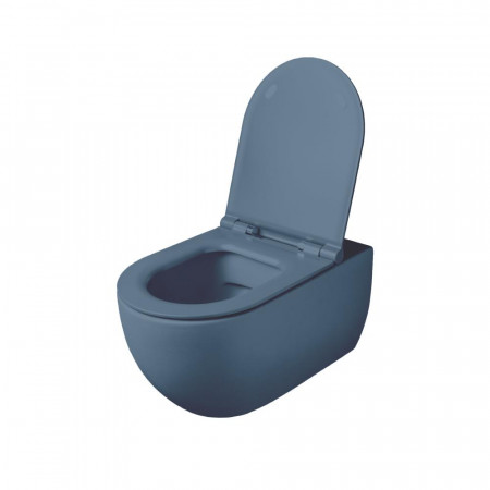 HushLab Calm Wc wiszący 55x35 kolor indigo matowy