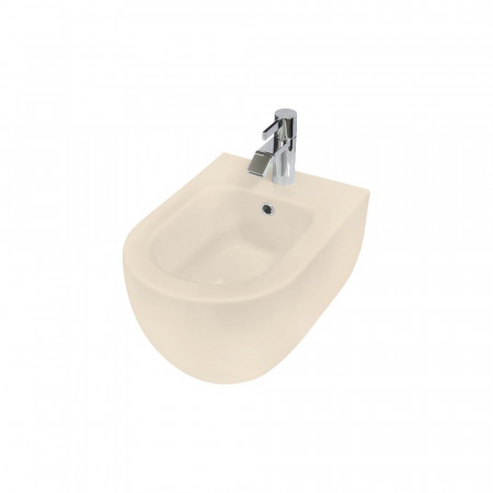 HushLab Calm bidet wiszący 50x35 kolor kości słoniowej matowy