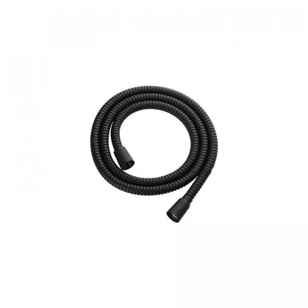 Omnires wąż prysznicowy 150cm czarny mat
