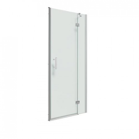 Omnires Manhattan drzwi prysznicowe uchylne, 100cm, chrom & transparentny