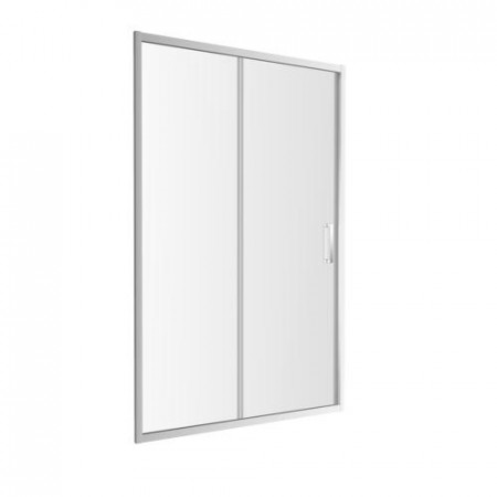 Omnires Manhattan drzwi prysznicowe przesuwne, 120cm, chrom & transparentny