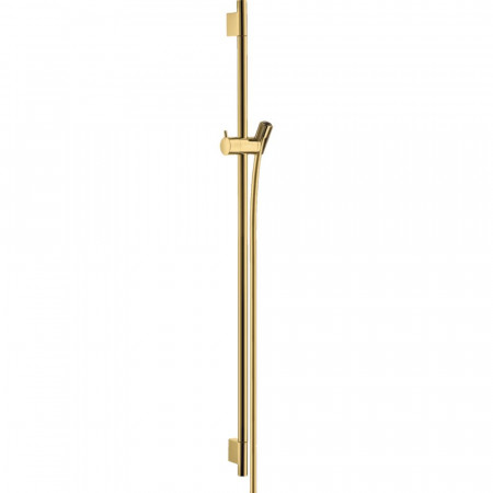 Hansgrohe Unica Drążek prysznicowy S Puro 90 cm z wężem i suwakiem, złoty optyczny