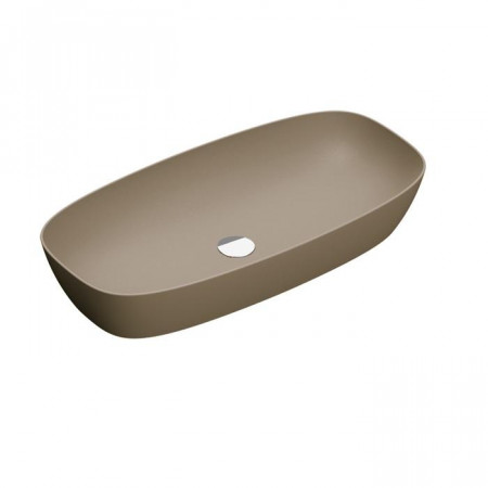 Catalano Green Lux umywalka nablatowa 80x40 brązowy mat