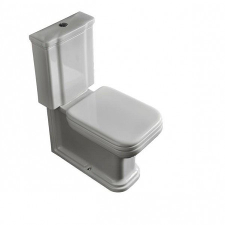 Kerasan Waldorf Kompletny kompakt WC, Miska + zbiornik + deska w/o (411701 + 418101 + 418801 + 750990)