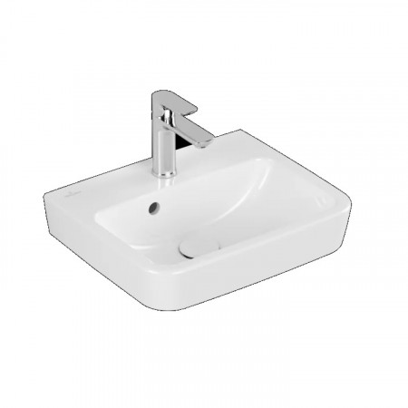 Villeroy & Boch O.novo Umywalka mała 450 x 370 mm Weiss Alpin