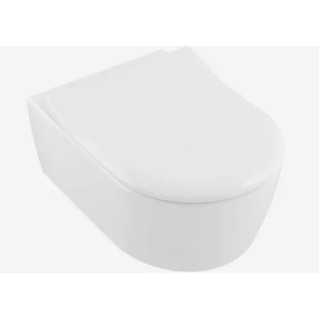 V&B Wc wiszący Arto z deską wolnoopadającą 530x370 biały