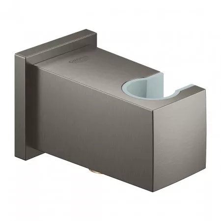 Grohe Euphoria Cube Kolanko przyłączeniowe ścienne, DN 15 brushed hard graphite
