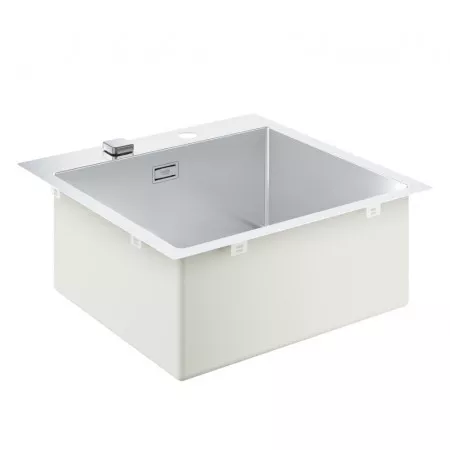 Grohe K800 zlewozmywak wpuszczany w blat 51,8 x 51 cm ze stali szlachetnej