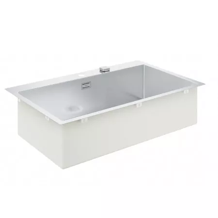 Grohe K800 zlewozmywak wpuszczany w blat 84,6 x 51 cm ze stali szlachetnej