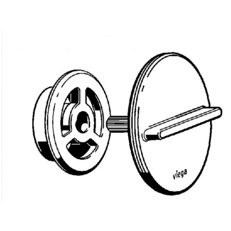 Viega Zestaw wyposazeniowy Visign M3/R3 tworzywo sztuczne / chromowany
