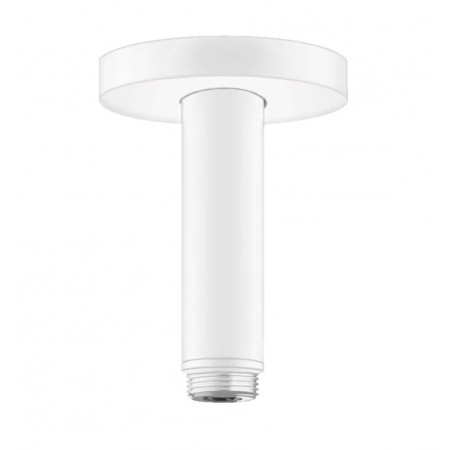 Hansgrohe Przyłącze sufitowe S 10 cm Biały Matowy