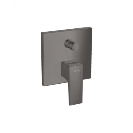 Hansgrohe Metropol bateria wannowa podtynkowa czarny chrom szczotkowany