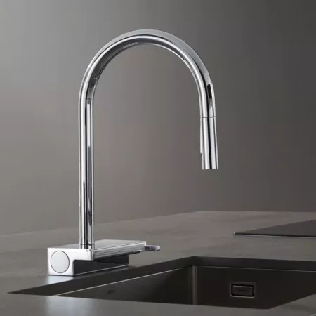 Hansgrohe Aquno Select M81 bateria kuchenna 170 w/w 3jet Stal Szlachetna Finish