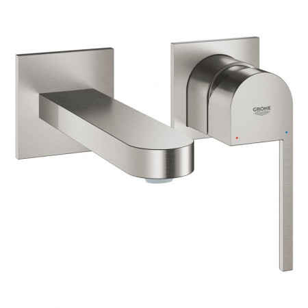 Grohe Plus 2-otw. bateria umywalkowa rozm. M stal nierdzewna