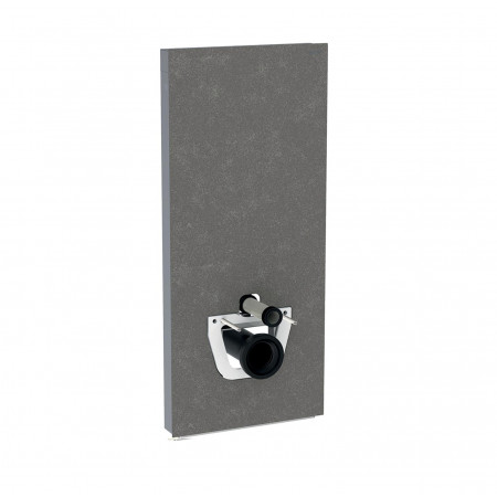 Geberit Moduł sanitarny Monolith Plus do WC wiszącego, H114, imitacja betonu