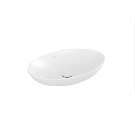 Villeroy & Boch Loop & Friends Umywalka stojąca na blacie 620 x 420 mm Stone White CeramicPlus