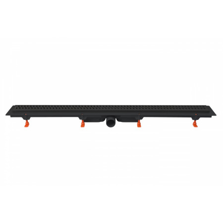 Werit jomotech pakiet exclusive 50 / odpływ liniowy 950 mm / maskownica exclusive czarny mat / mata