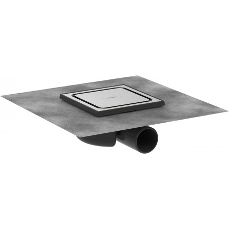 Hansgrohe RainDrain Spot Odpływ punktowy 15 x 15 cm ruszt stal szlachetna szczotkowana